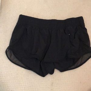 Black Lulu Lemon shorts